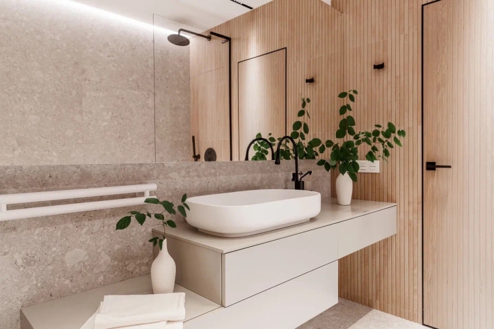 Интерьер ванной комнаты