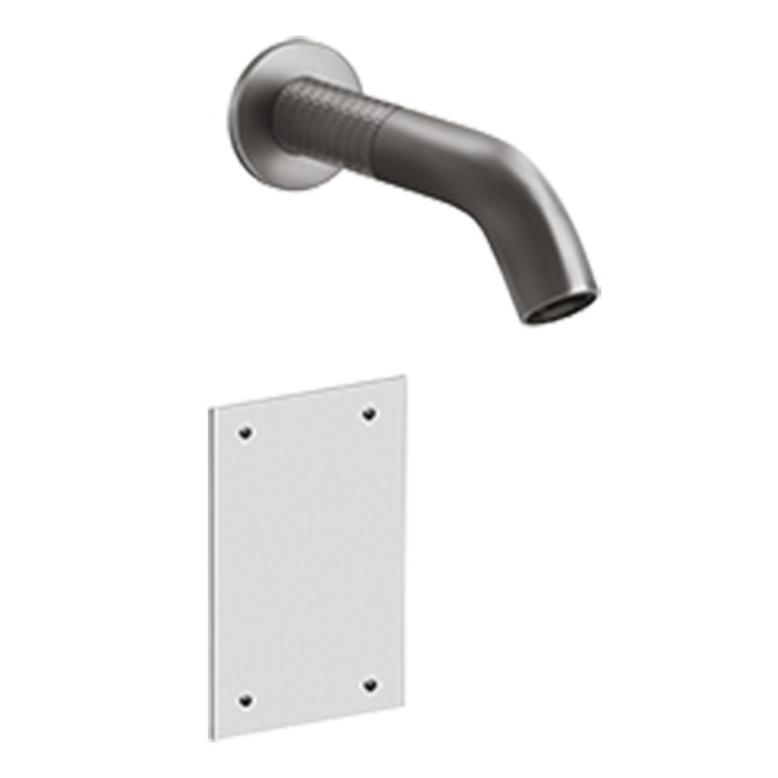 Gessi Смеситель для раковины, настенный, электронный, 316, 54215#239 цвет: steel brushed