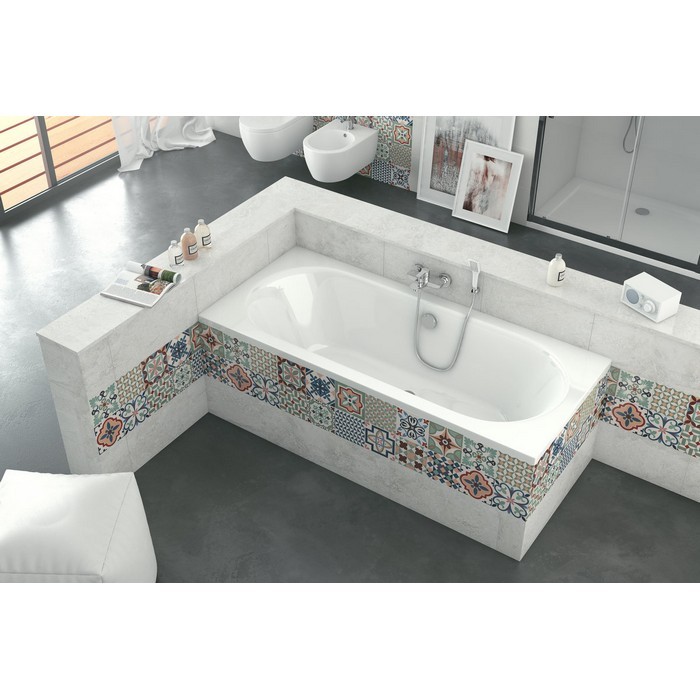 Встраиваемая ванна slim 180x80, Excellent Oceana, арт. WAEX.OCE18WHS