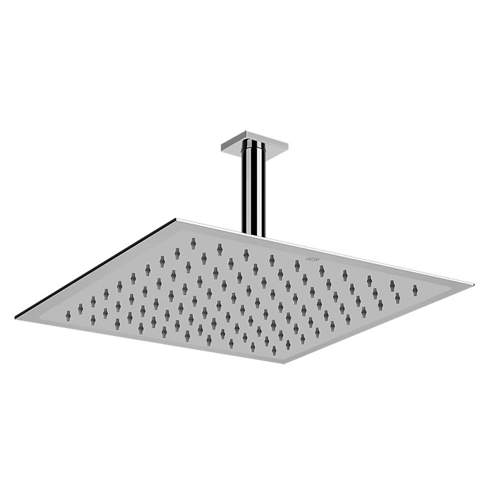 Gessi Верхний душ, потолочная, поворотная с шарниром, с защитой от известкового налёта, Emporio shower, 47262#238 цвет: mirror steel