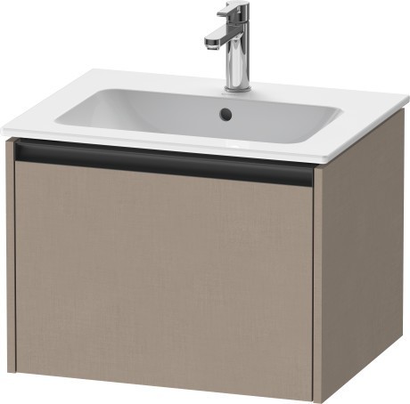Duravit тумба подвесная под раковину 480 мм х 610 мм х 440 мм, ketho.2, k25062075750000 цвет: лён