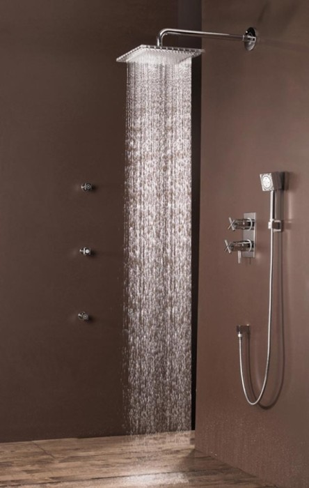 Bossini верхний душ с держателем, dream, хром арт. h75365j.030