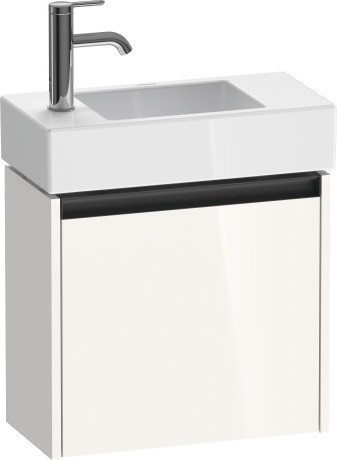 Duravit тумба подвесная под раковину 238 мм х 484 мм х 440 мм, ketho.2, k25072r22220000 цвет: белый глянцевый