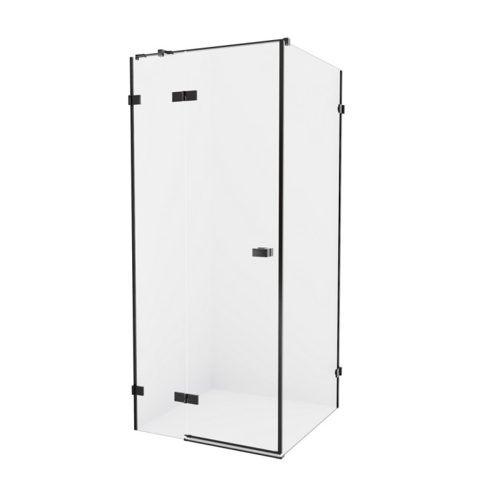 Душевое ограждение 100x120x200, New trendy Avexa black, черный арт. EXK-1594