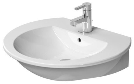 Duravit раковина подвесная 65х55см, darling new, 2621650000 цвет: белый