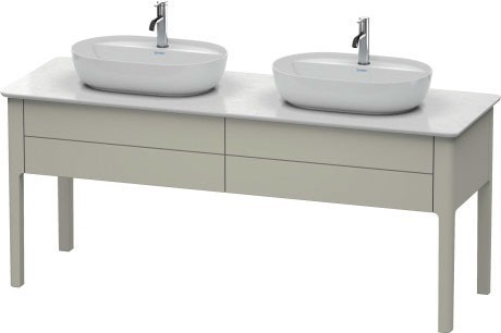 Duravit тумба напольная под столешницу, luv, lu9562b6060 цвет: серо-коричневый