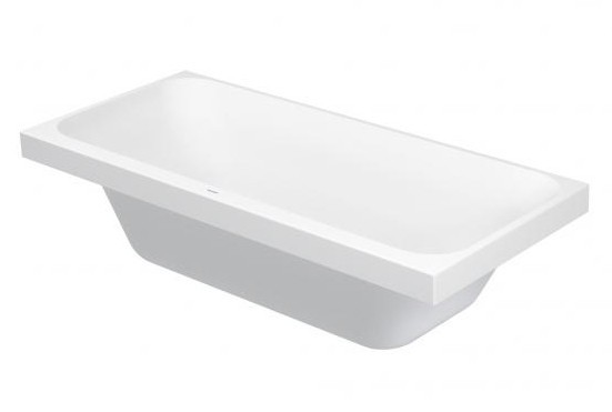 Duravit акриловая ванна happy d2 1800 х 800 c двумя наклонами для спины, встраиваемая, happy d.2, 700314000000000 цвет: белый