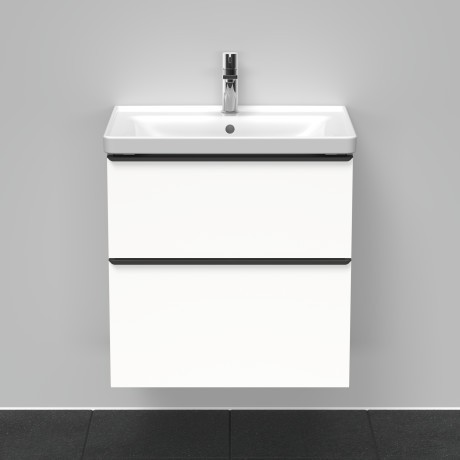 Duravit тумба подвесная под раковину 634 мм х 452 мм, d-neo, de435401818 цвет: gres pietra grey opaco