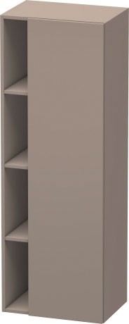 Duravit шкаф-пенал подвесной с полками, durastyle, ds 1239 r 43 цвет: базальт матовый