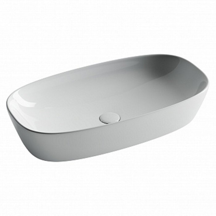 Ceramicanova раковина накладная element, cn5040 цвет: белый