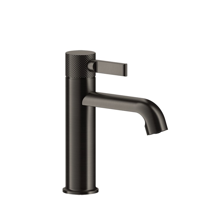 Gessi Смеситель однорычажный с донным клапаном на 1 1/4", соединительные шланги на 3/8", Inciso, 58001#299 цвет: black xl
