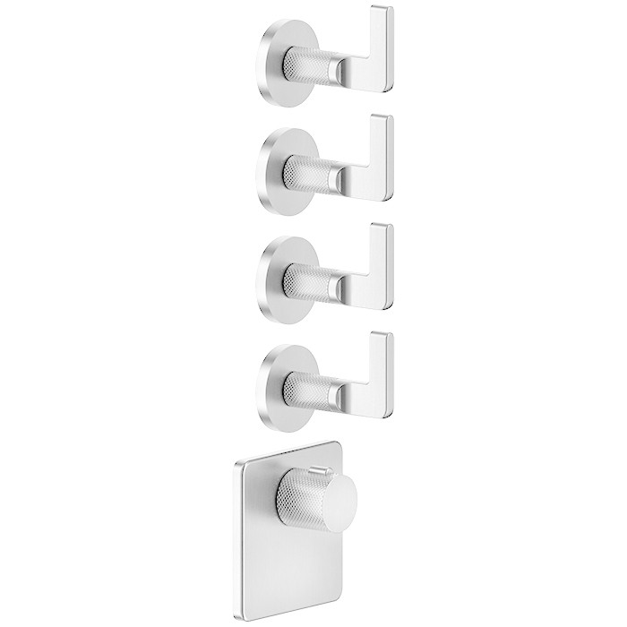 Gessi Смеситель для душа, встраиваемый, термостатический, Inciso, 58218#031 цвет: хром