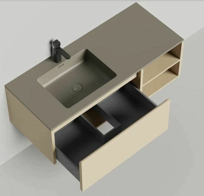 Salini подвесная тумба 1200, domino, 27d112ona цвет: бежевый