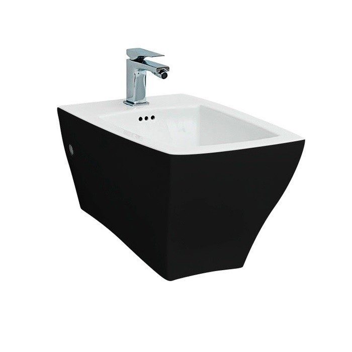 ArtCeram биде (подвесное), jzb001 01 50 jazz цвет: черный