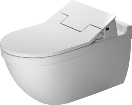 Duravit унитаз подвесной с вертикальным смывом, для крышки-биде sensowash, starck 3, 2226592000 цвет: белый
