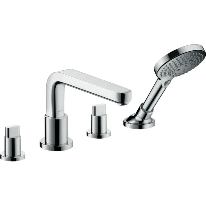 Hansgrohe смеситель на борт ванны, Metris S, хром арт. 31447000
