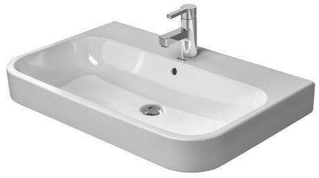 Duravit раковина подвесная 80х50см, happy d.2, 2318800000 цвет: белый