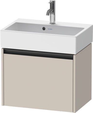 Duravit тумба подвесная под раковину 390 мм х 584 мм х 440 мм, ketho.2, k25073091910000 цвет: серо-коричневый матовый