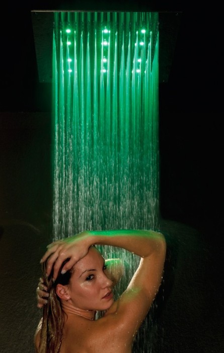 Bossini верхний душ с rgb хромотерапией, dream, хром арт. h37450.030