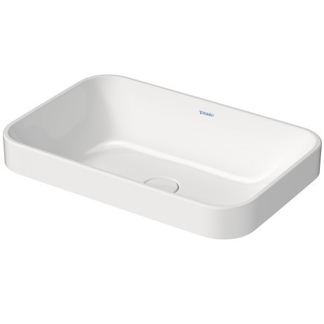 Duravit раковина встраиваемая сверху без перелива, с креплением, happy d.2 plus, 2359600000 цвет: белый