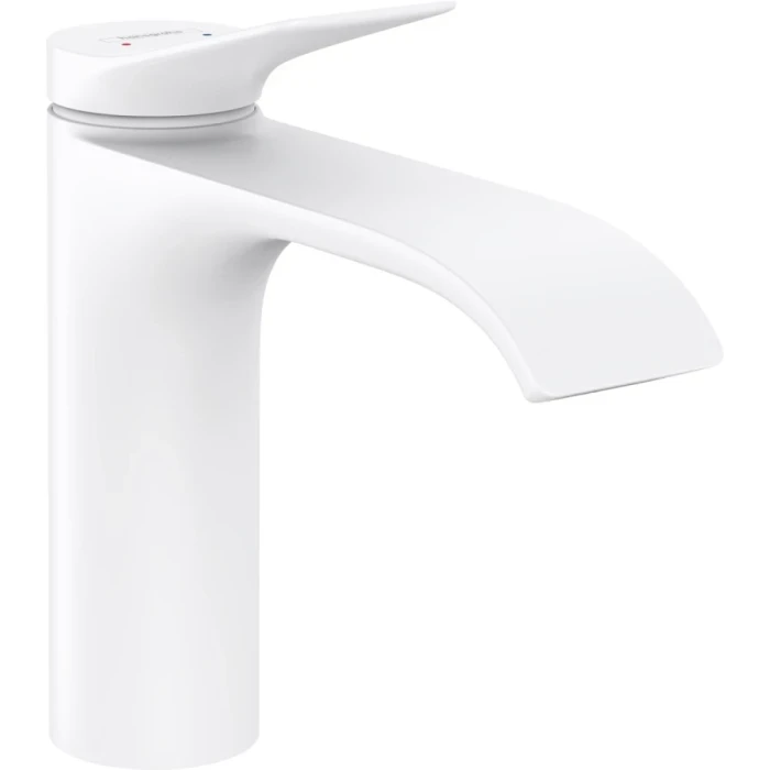 Hansgrohe смеситель для раковины с донным клапаном, Vivenis, белый арт. 75020700