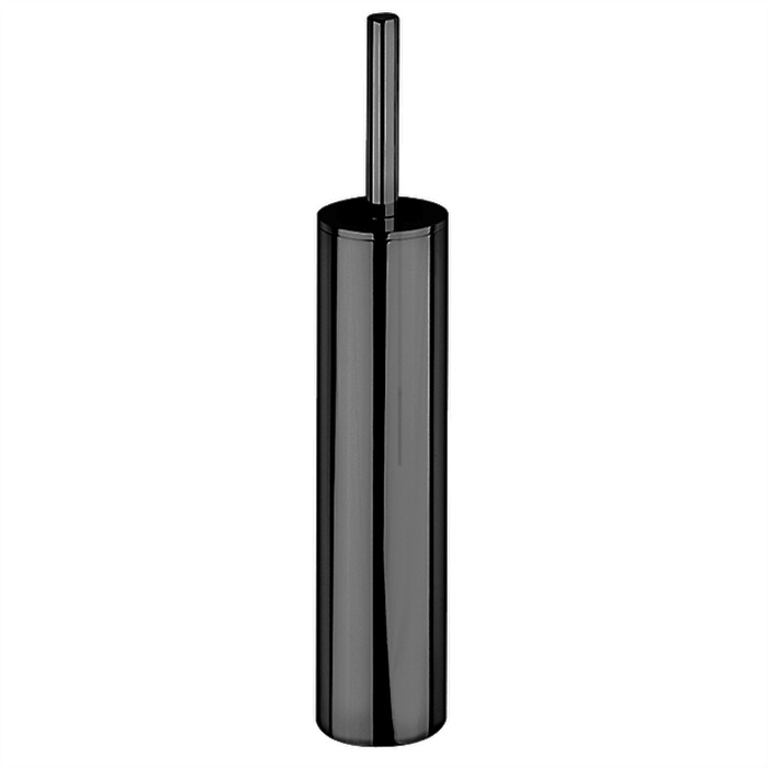 Cisal ёршик для унитаза sy09065040 system cisal, цвет: чёрный матовый