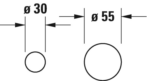 Duravit однорычажный встраиваемый смеситель для раковины, c.1, c11070004046 цвет: черный матовый