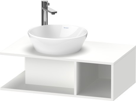 Duravit тумба подвесная под раковину 800 мм х 480 мм, d-neo, de491801818 цвет: gres pietra grey opaco