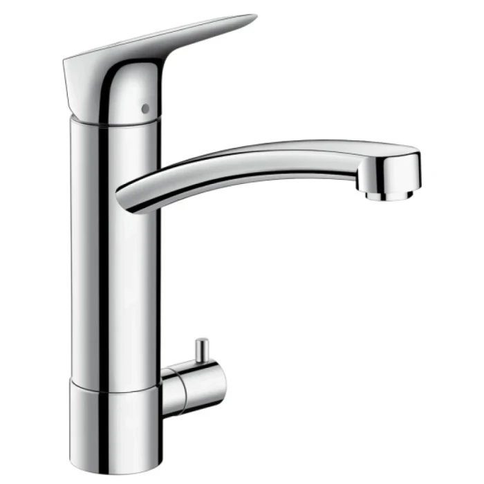 Hansgrohe смеситель для кухни с запорным вентилем для посудомоечной машины, Logis M31, хром арт. 71834000