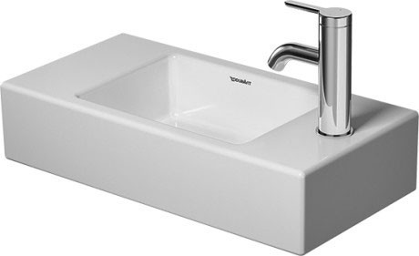 Duravit раковина подвесная air 50х25см, vero air, 0724500008 цвет: белый