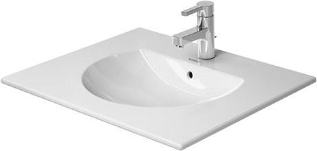 Duravit раковина встраиваемая сверху 60х52см, darling new, 0499630000 цвет: белый