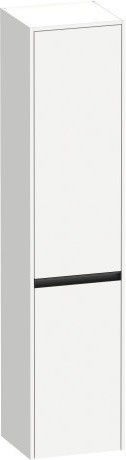 Duravit высокий шкаф с двумя дверцами петли справа 360 мм х 400 мм х 1760 мм, ketho.2, k21329r18180000 цвет: gres pietra grey opaco