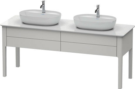 Duravit тумба напольная под столешницу скандинавский, luv, lu9562b3939 цвет: скандинавский белый