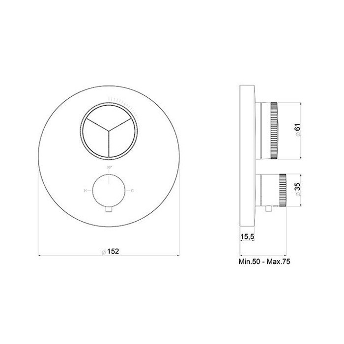 Almar смеситель для душа, core, e176633.nb цвет: никель