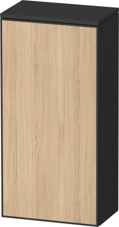 Duravit средний шкаф петли слева 240 мм х 400 мм х 819 мм, zencha, ze1350l30800000 цвет: натуральный дуб/графит суперматовый
