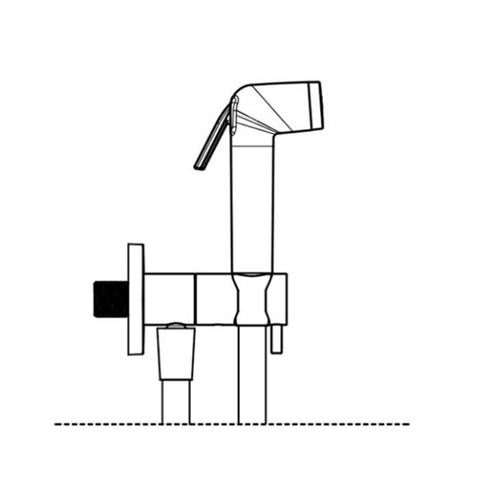 Almar гигиенический душ atthis, арт. e136009.mb