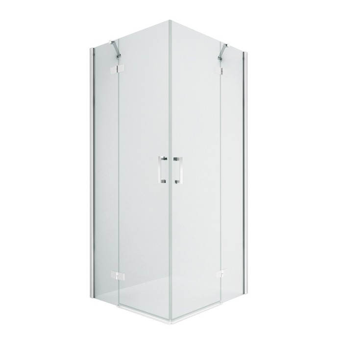 Душевое ограждение new renoma 2d 90x80x195, New trendy New renoma chrome, хром арт. D-0104A/D-0107A