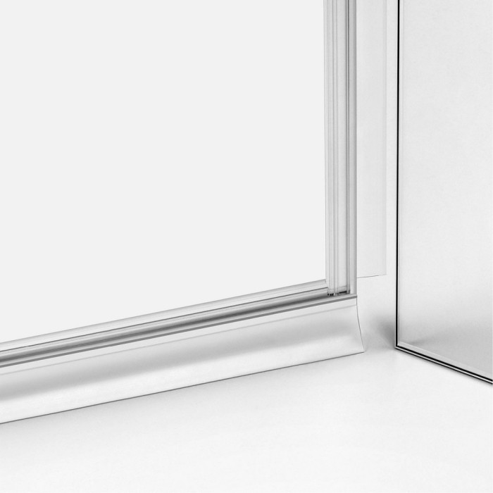 Душевое ограждение new renoma 2d 90x80x195, New trendy New renoma chrome, хром арт. D-0104A/D-0107A