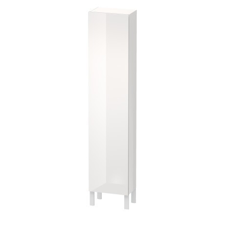 Duravit шкаф-пенал подвесной, l-cube, lc1170l2222 цвет: белый глянцевый