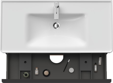 Duravit тумба подвесная под раковину 984 мм х 452 мм, d-neo, de435607979 цвет: орех натуральный