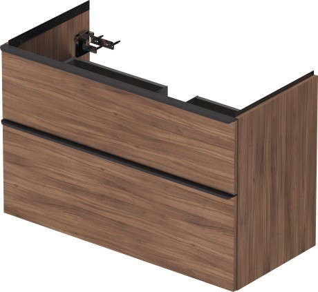 Duravit тумба подвесная под раковину 984 мм х 452 мм, d-neo, de435607979 цвет: орех натуральный