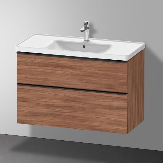 Duravit тумба подвесная под раковину 984 мм х 452 мм, d-neo, de435607979 цвет: орех натуральный