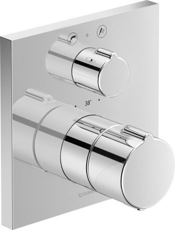 Duravit однорычажный смеситель для душа c15200017010, c.1, c15200017010 цвет: хром