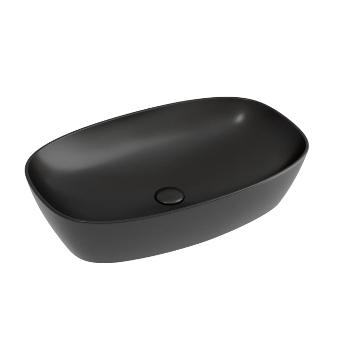 Ceramicanova раковина накладная element, cn6049mb цвет: чёрный