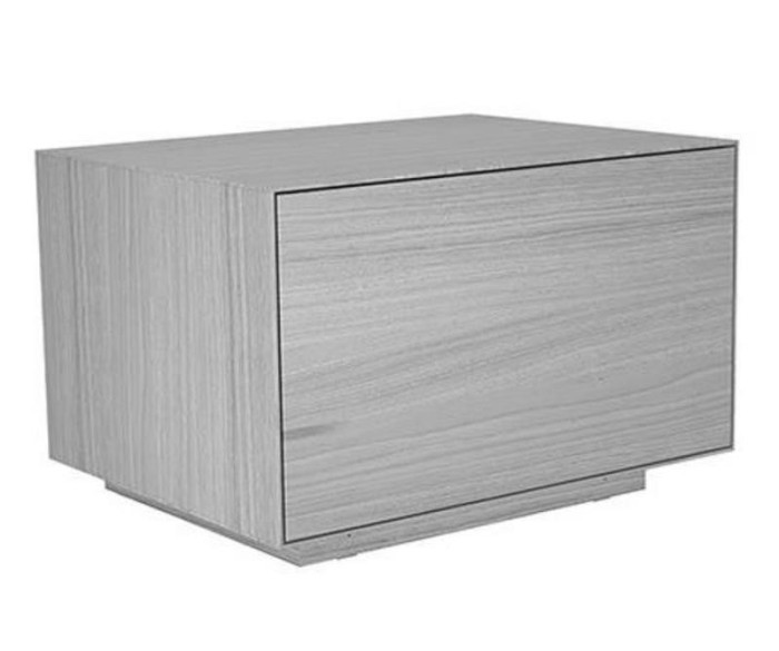 Keuco напольная боковая тумба 700х400х535 мм 1 ящик фасад и, edition lignatur, арт. 33320 800003