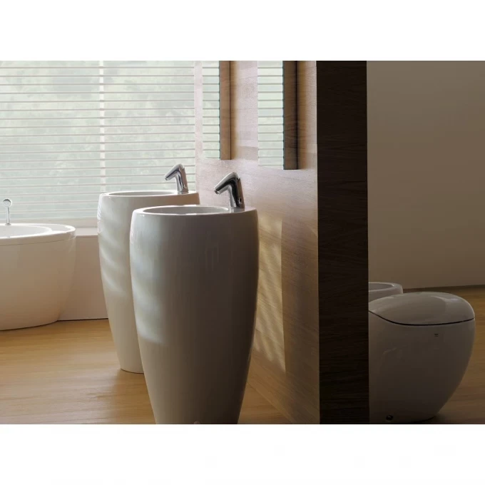 LAUFEN раковина напольная 53х53, IL BAGNO ALESSI - 8.1197.2.400.104.1