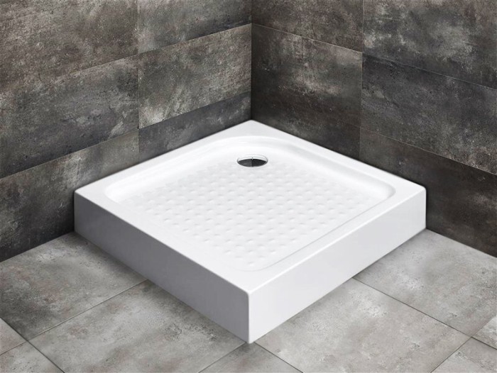 Radaway акриловый поддон для душа compact 80x80x17 белый, Rodos - 4K88155-04