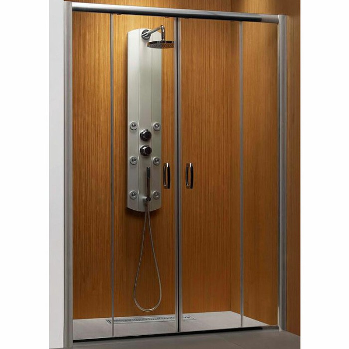 Radaway душевая дверь dwd 180 профиль хром стекло прозрачное, Premium Plus - 33373-01-01N