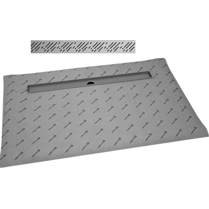 Radaway душевая плита 119x89 с решеткой rain, RadаDrain - 5DLA1209A/5R095R