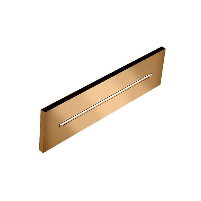 Излив настенный каскадный встроенный 346х80 мм, Almar Waterfall Wall Built-In, E044274.CO316 цвет: медь брашированная PVD AISI 316
